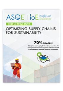 2023 ASQE Insights on Excellence Executive Summary & Annual Report