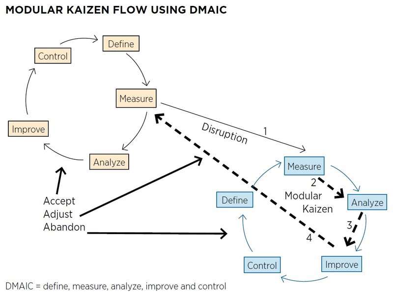 A view of DMAIC.