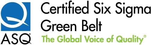 ASQ Certified Six SIgma Green Belt logo