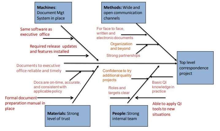 Success and effects diagram example
