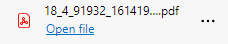Screenshot of how to open certificate